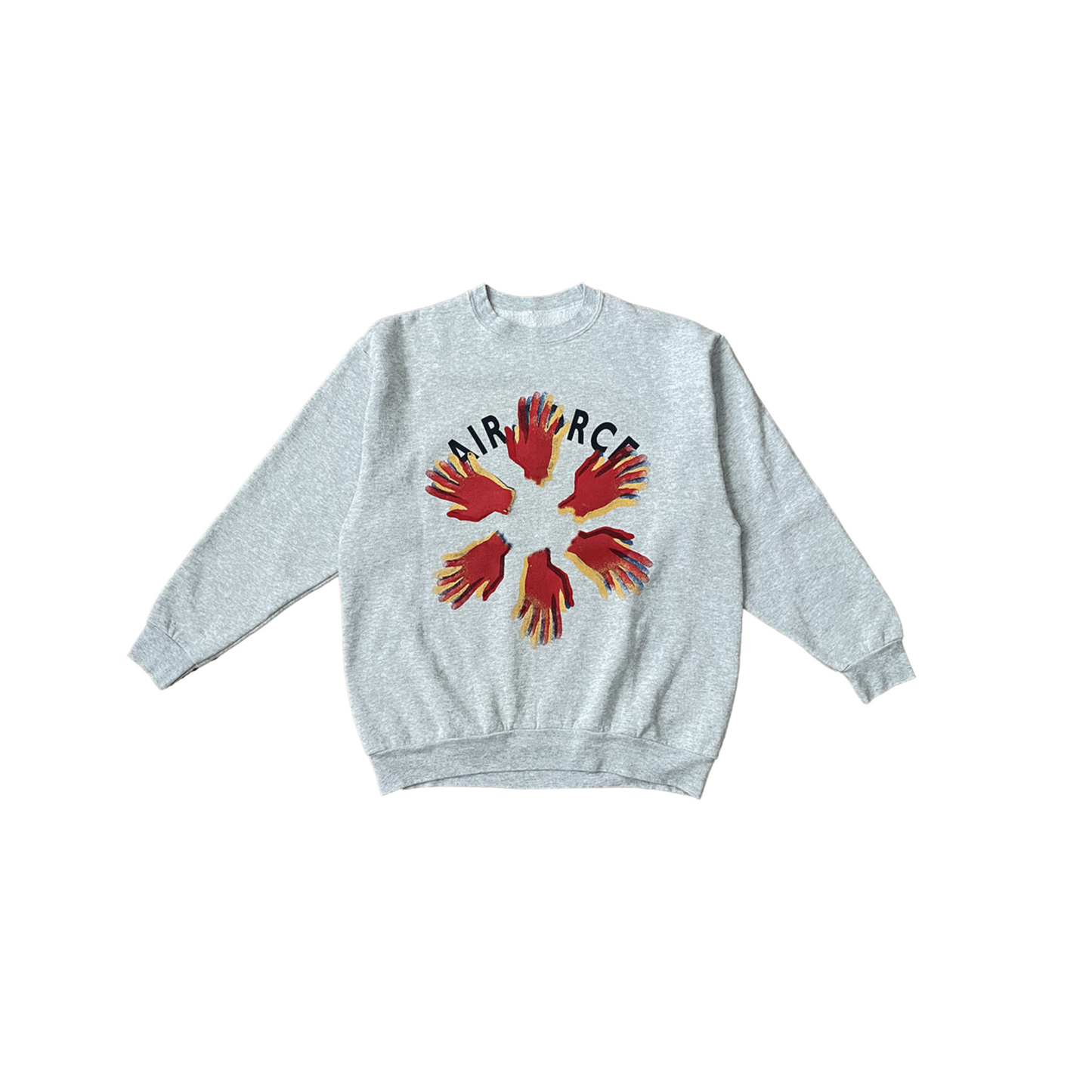 change of hands, crew neck